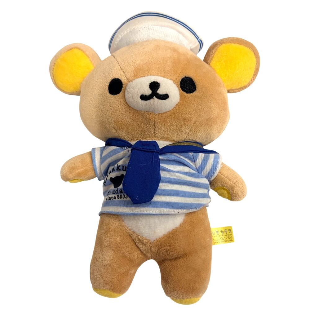San-X Rilakkuma Daradara Life Marine Sailor Outfit Feeling Happy Everyday